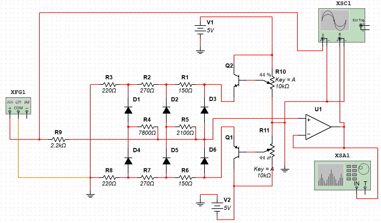 Diode Harmonic Shaper Circuit