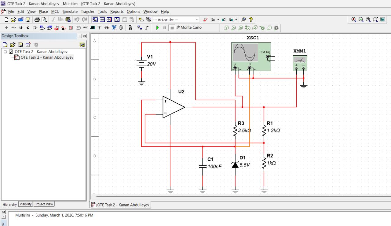 Op-Amp Schematic